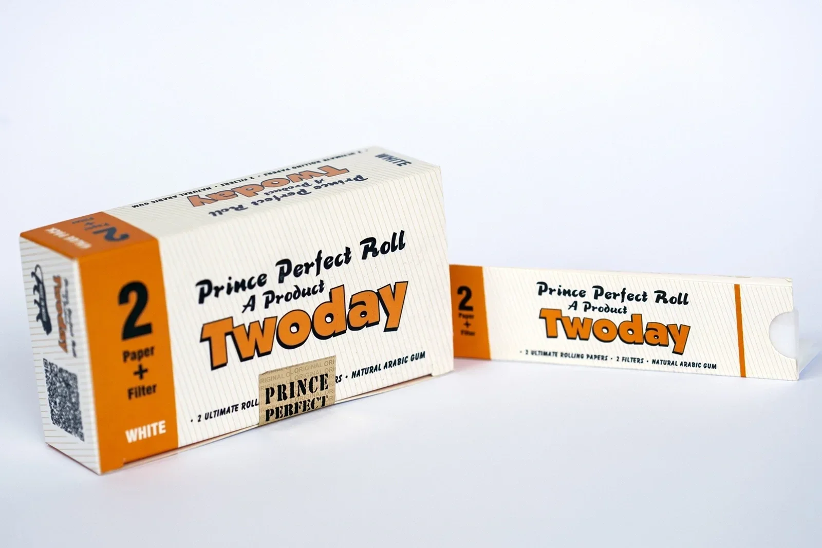 Prince Perfect Roll White Rolling Papers with Filter Tips